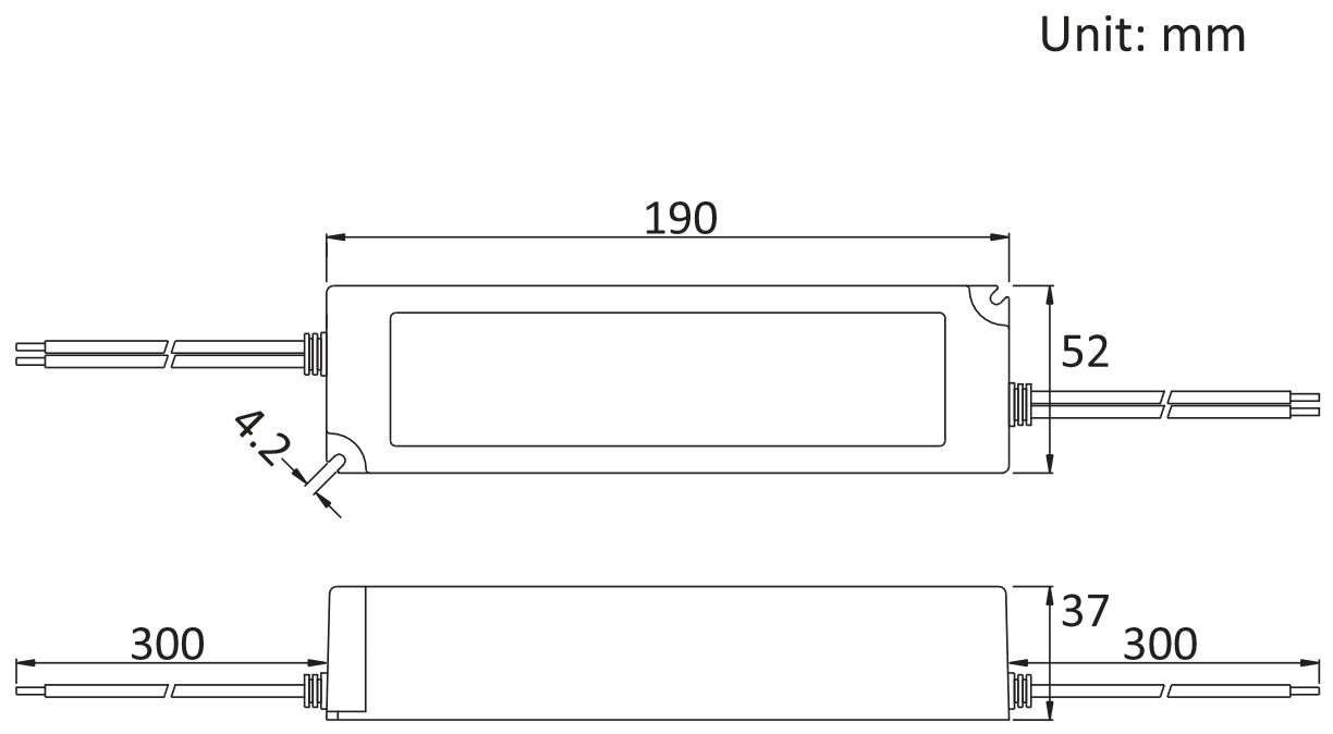 Чертеж блока питания JLV-12100PA 1