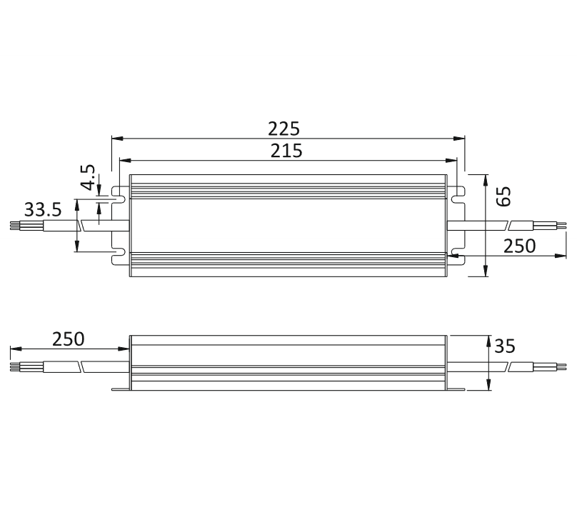 Чертеж блока питания JLV-12200KA-L 1
