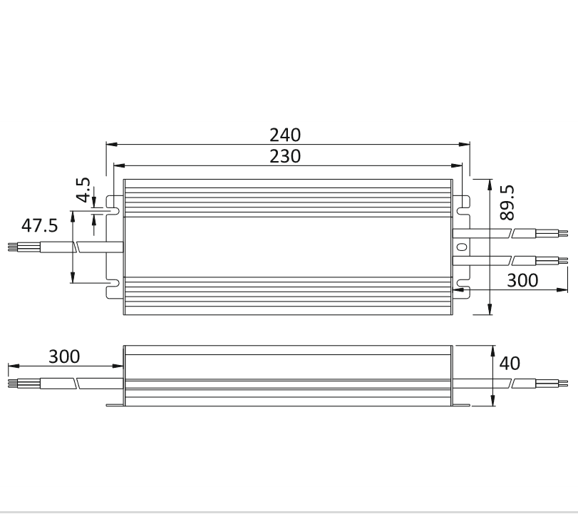 Чертеж блока питания JLV-12250KA-L 1